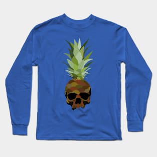 Skull Pineapple Long Sleeve T-Shirt